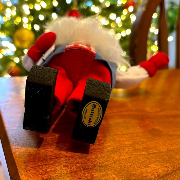 Handmade Wooden Christmas Tomte Figure 9” - Picture 4 of 6